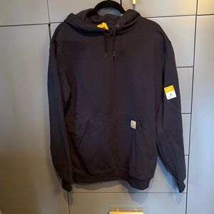 Carhartt men’s loose fit midweight navy hood